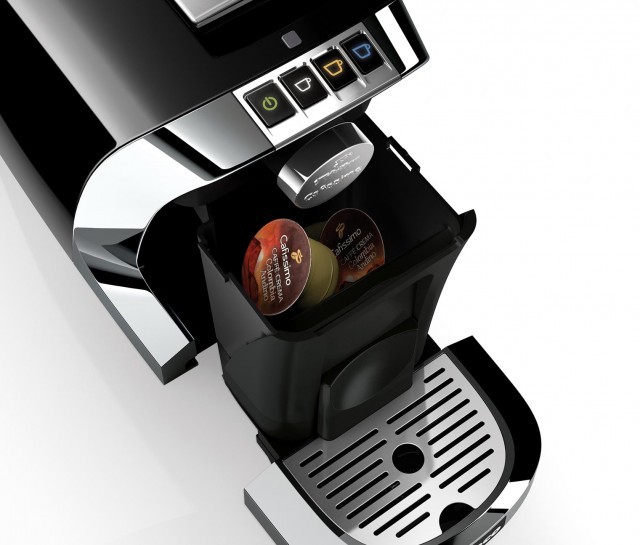 Fekete Tchibo Cafissimo TUTTOCAFF&Egrave; kapszulatart&oacute;