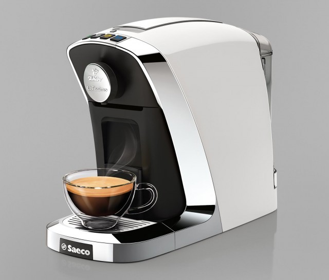 Fehér Tchibo Cafissimo TUTTOCAFFÈ oldalnézet